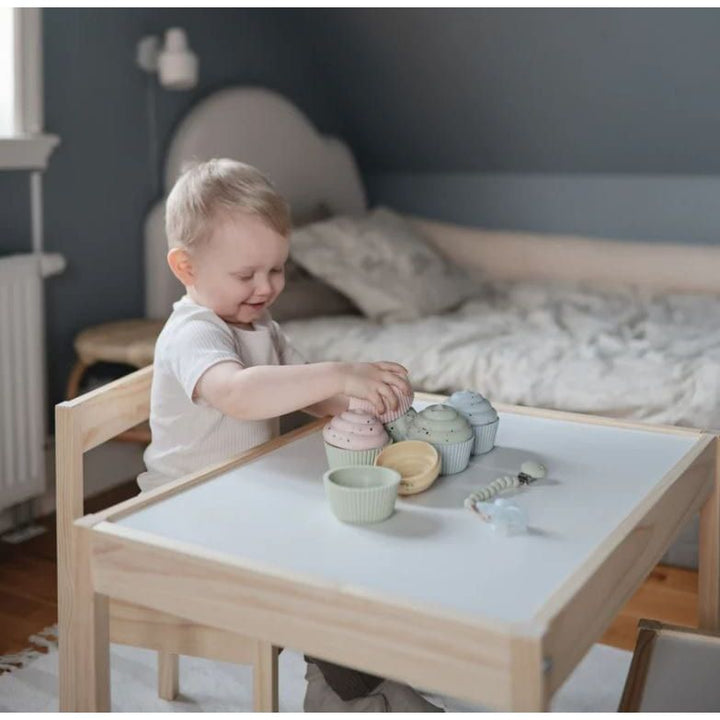 Mushie Mix and Match Cupcake Toy Bath Time Mushie