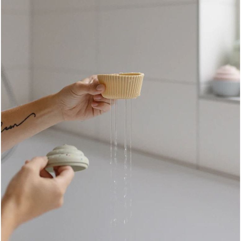 Mushie Mix and Match Cupcake Toy Bath Time Mushie