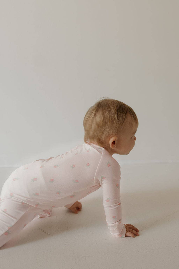 Forever French Baby - Bamboo Zip Pajamas | Rosie