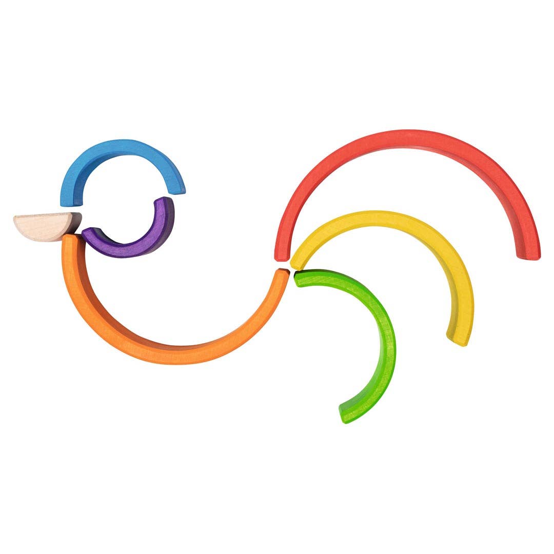 Goki Building blocks - Little Rainbow