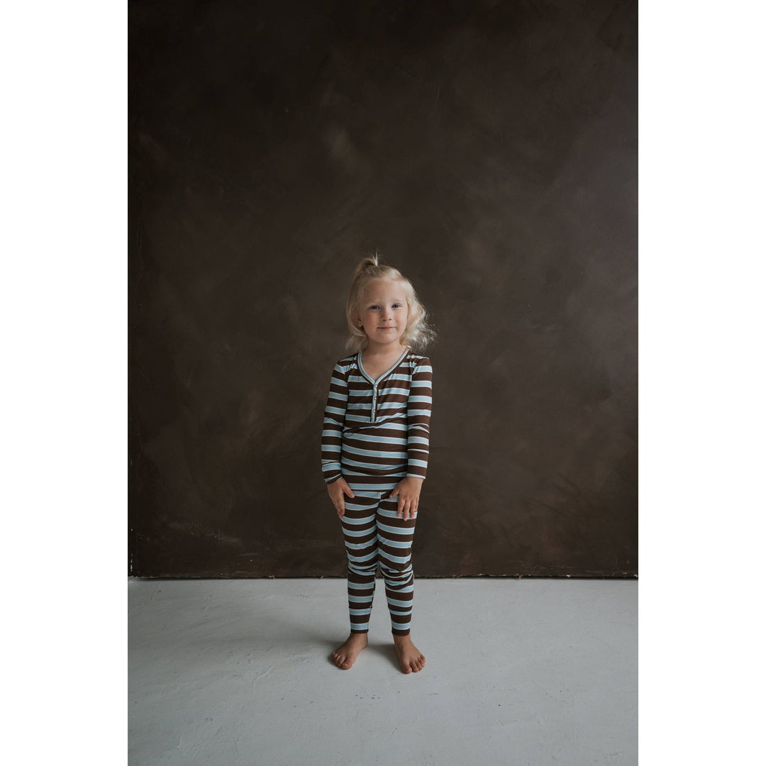 Forever French - Bamboo Two Piece Pajamas | Garrett Pajamas Forever French Baby