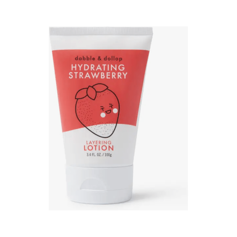 Dabble & Dollop All-Natural Layering Lotions - Strawberry Natural Toiletries Dabble & Dollop   