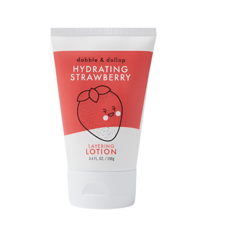 Dabble & Dollop All-Natural Layering Lotions - Strawberry Natural Toiletries Dabble & Dollop   