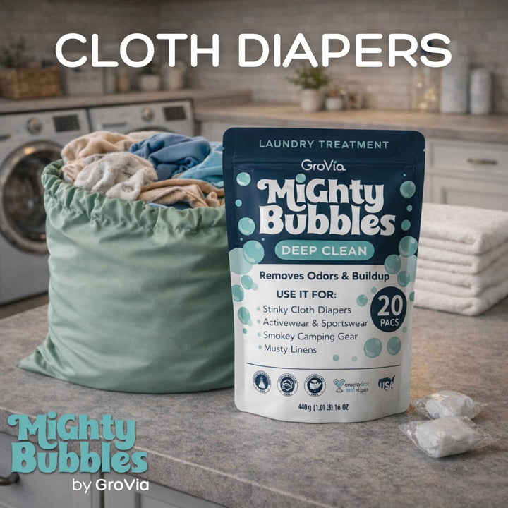 Grovia Mighty Bubbles Laundry Treatment 20 count Accessories &amp; Laundry GroVia