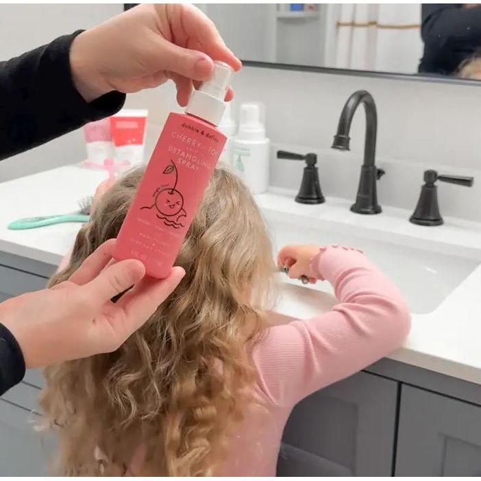 Dabble & Dollop Cherry On Top™️ Hair Detangling & Conditioning Spray