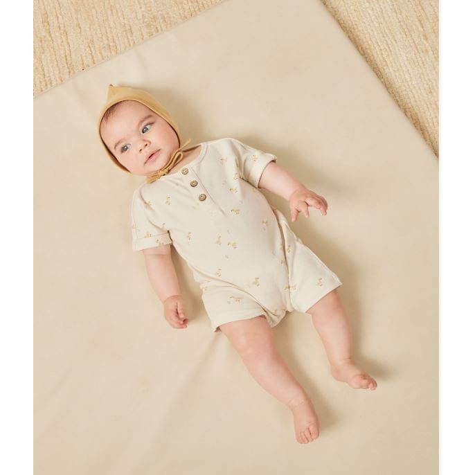 Quincy Mae Short Sleeve One Piece - Ducks Layette Quincy Mae   