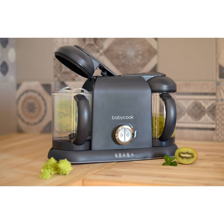 BEABA Babycook® Duo Baby Food Maker – Charcoal Feeding BEABA &amp; Childhome