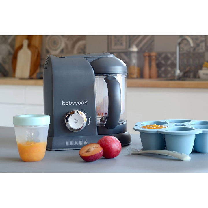 BEABA Babycook® Solo Baby Food Maker – Charcoal Feeding Béaba