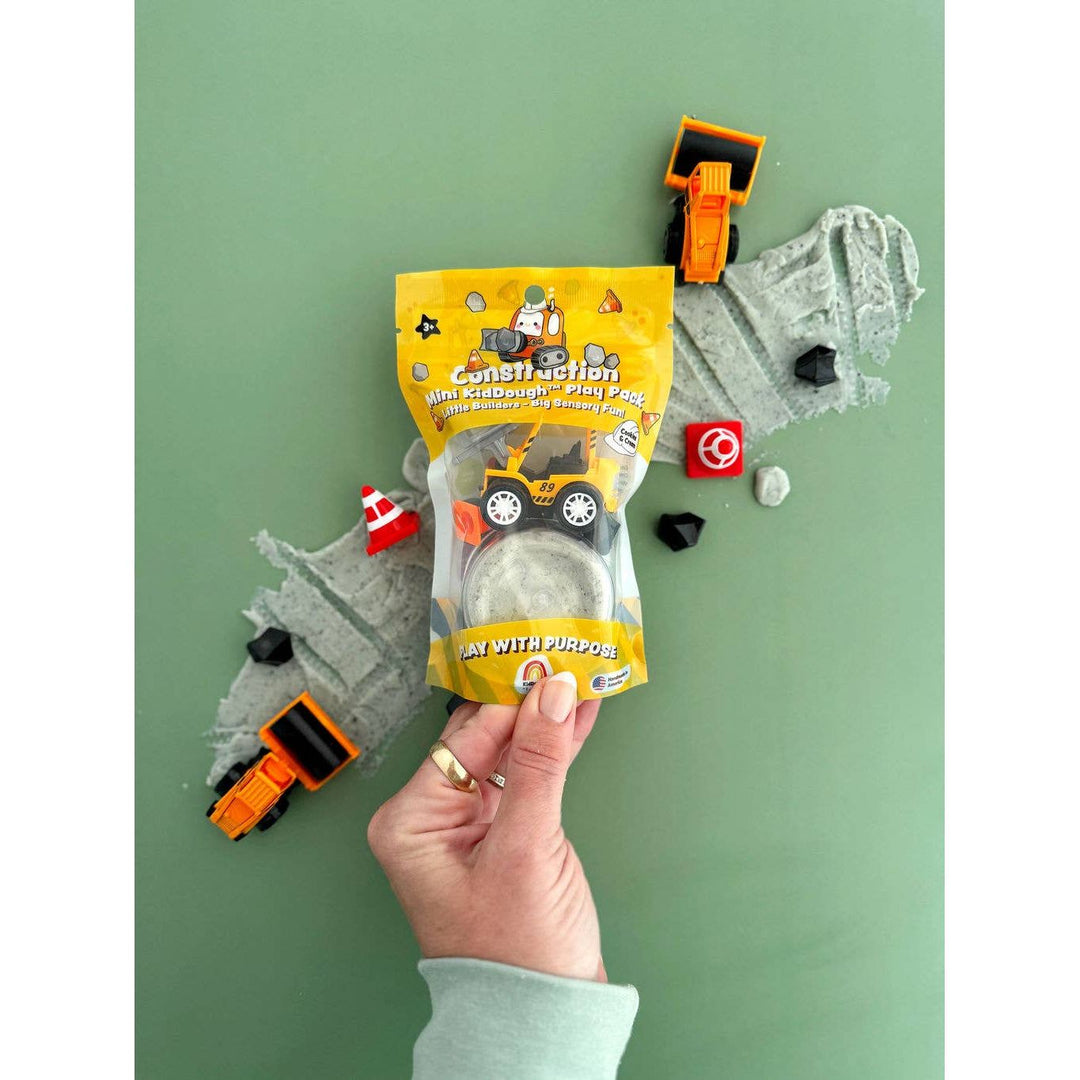 Earth Grown KidDough Construction Mini Play Pack Clay/Dough EGKD