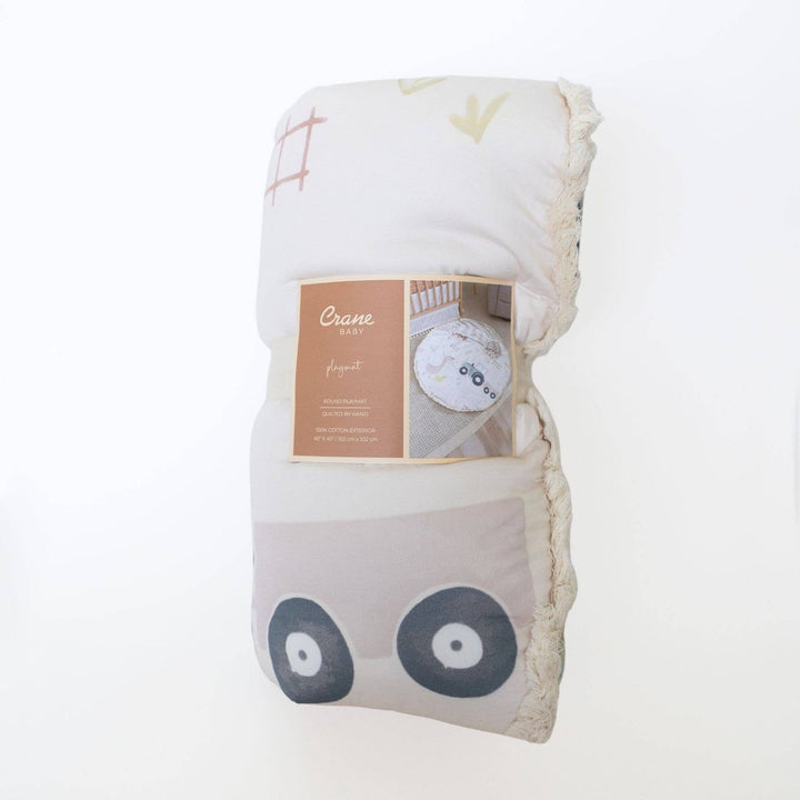 Crane Baby Charlie Farmhouse Quilted Play Mat Baby Toys & Play Mats Crane Baby