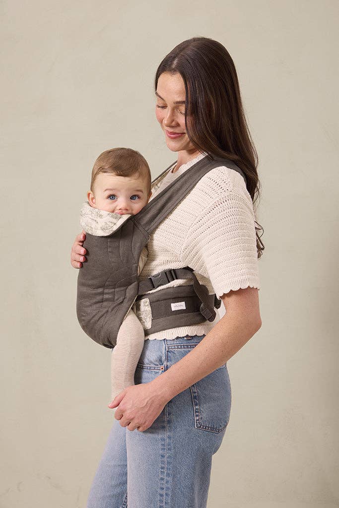 Solly Baby Charcoal Toile Soft Buckle Carrier