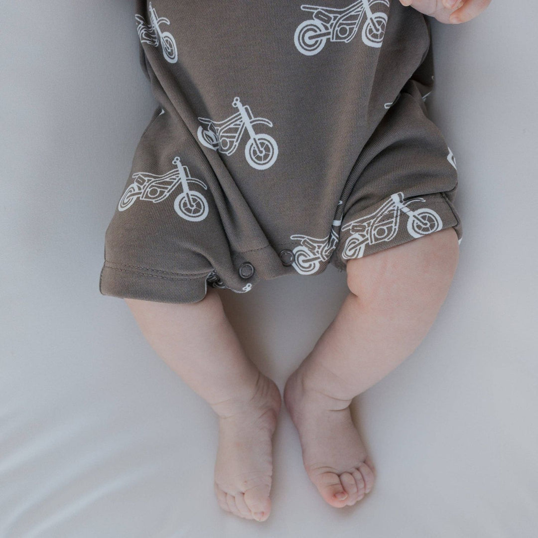 Forever French Terry Romper | Dirt Bike