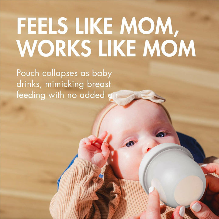 Boon Nursh Bottle - 3 Bottles - Gray Multicolor
