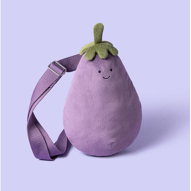 Jellycat Amuseables Eggplant Bum Bag