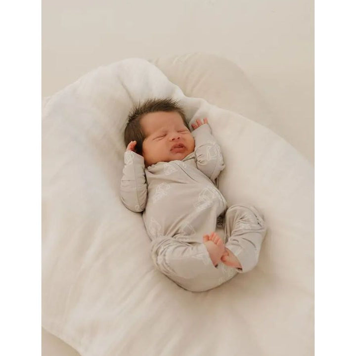 Forever French Bamboo Zip Pajamas - Excavator