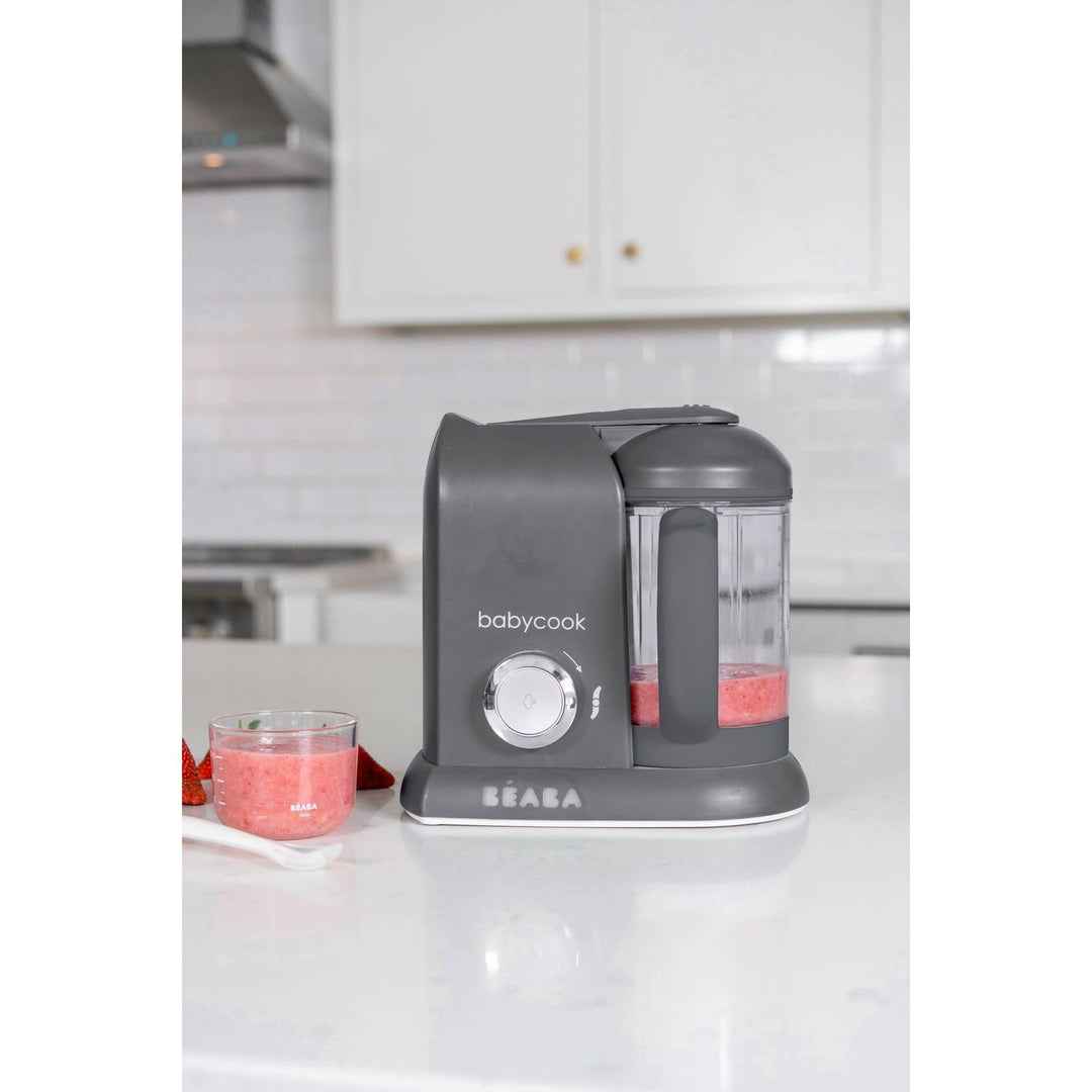 BEABA Babycook® Solo Baby Food Maker – Charcoal Feeding Béaba