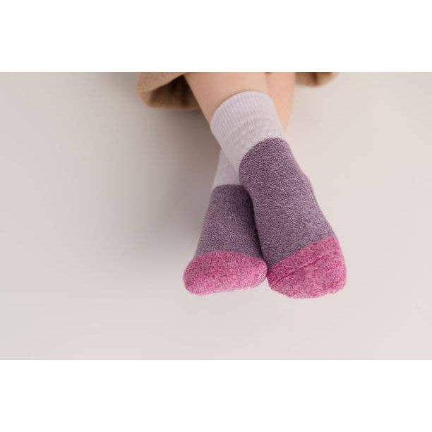 Squid Socks-Chelsea - Non-Slip Baby Socks Purple, Blue Cotton Socks Squid Socks