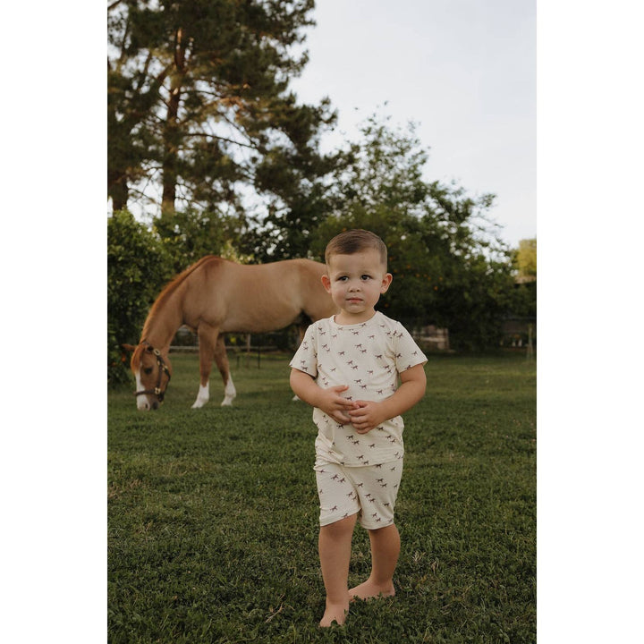 Forever French Baby Bamboo Short Set | Wild Horses Tops &amp; Bottoms Forever French Baby