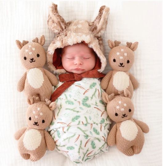 Cuddle + Kind Baby Fawn Baby Animal Collection Cuddle + Kind