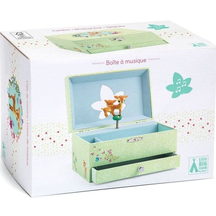 Djeco Fawn's Song Treasure Box Musical Djeco
