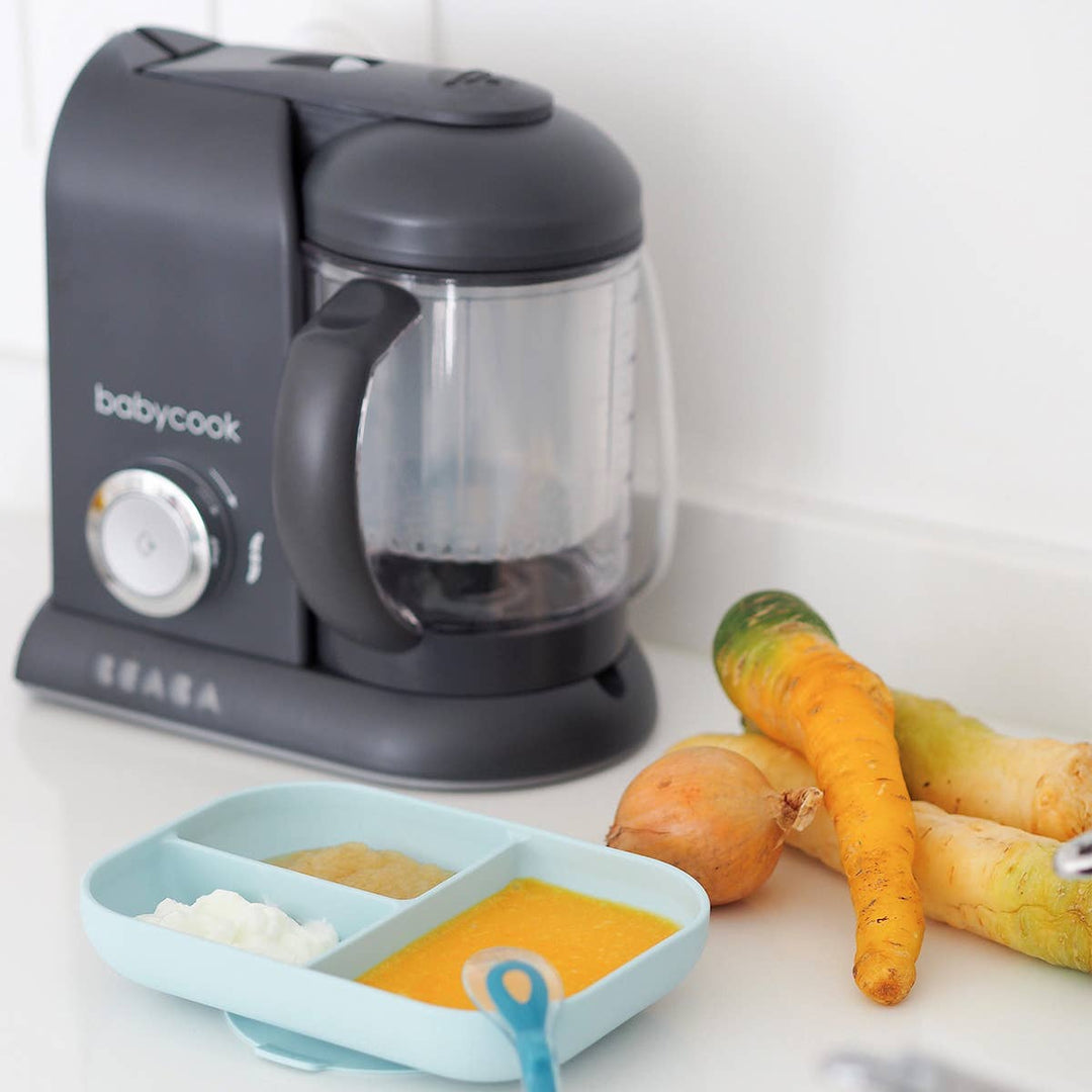 BEABA Babycook® Solo Baby Food Maker – Charcoal Feeding Béaba