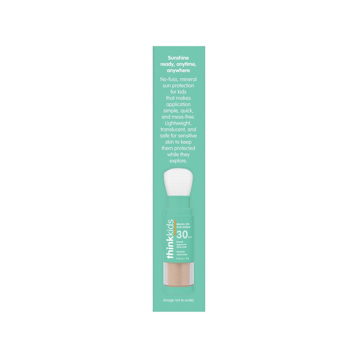Think Baby Kids Brush-On Sun Shield SPF 30 Sun &amp; Insect Protection ThinkBaby