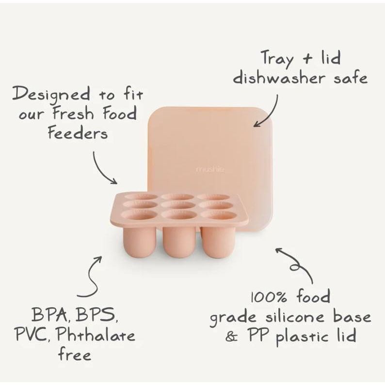 Mushie Fresh Food Feeder Tray Mealtime Mushie