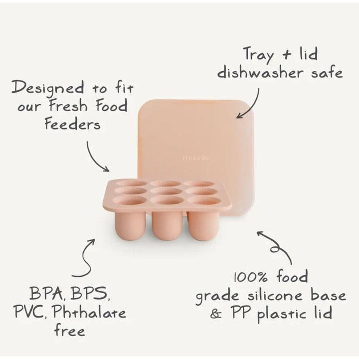 Mushie Fresh Food Feeder Tray Mealtime Mushie