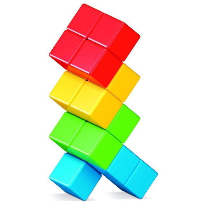 GeoMag Magicube GREEN Line- 16 Cubes Magnetic Blocks Geomag Magicube