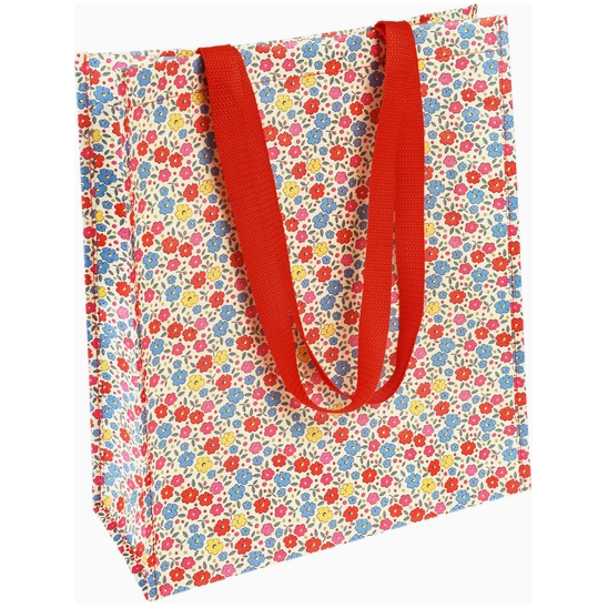 Reusable Gift bag, tissue & ribbon Gift Wrap The Natural Baby Company Recycled shopping bag - Tide Floral Print  