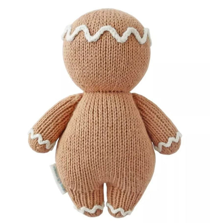 Cuddle + Kind Baby Gingerbread Icing White Baby Animal Collection Cuddle + Kind