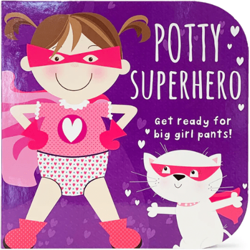 Potty Super Hero Girl Books Cottage Door Press   