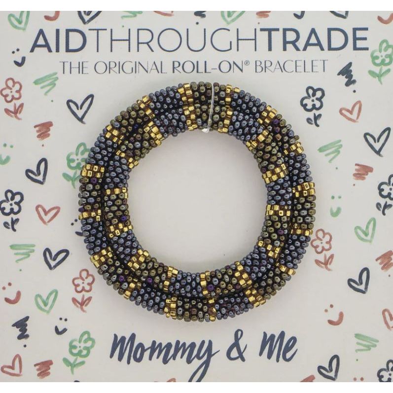 Aid through Trade - Mommy & Me Bracelets -Set of 2 Accessory Aid Through Trade Goddess  