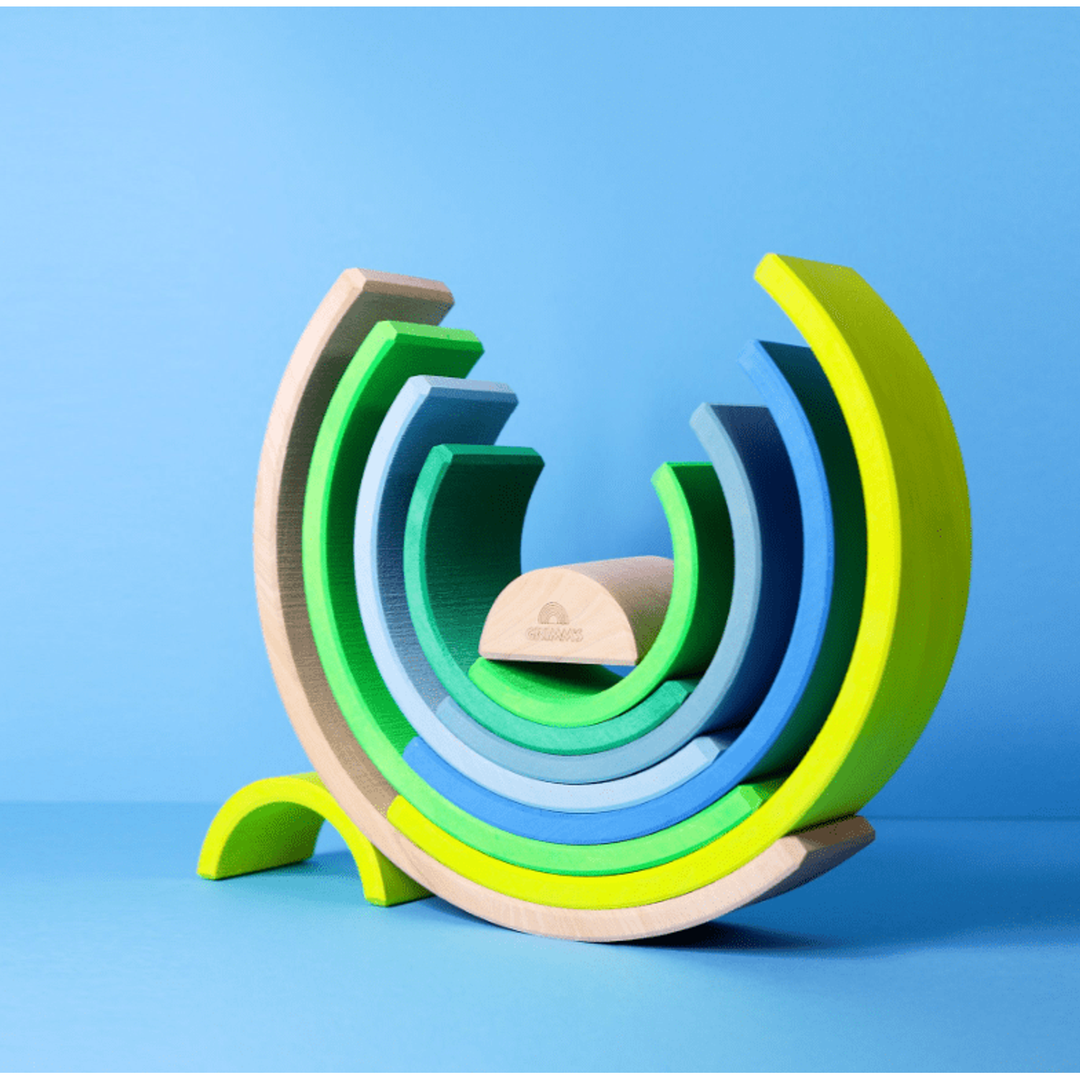 Grimm s Rainbow Neon Green The Natural Baby Company