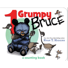 1 Grumpy Bruce-A Mother Bruce Book: A Counting Board Book (Mother Bruce) Books Ingram Books   