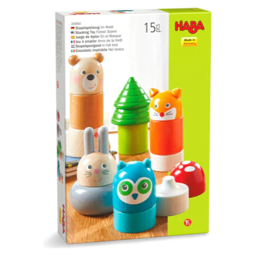 Haba Forest Animals Wooden Stacking Toy Puzzles & Mazes Haba   
