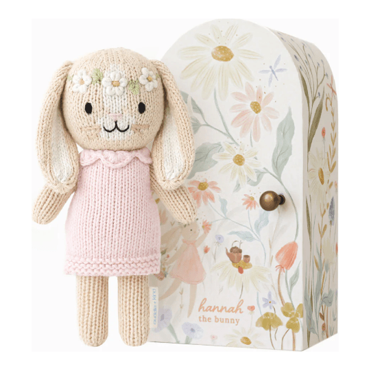 Cuddle + Kind Tiny Hannah the bunny (blush) Dolls Cuddle + Kind   