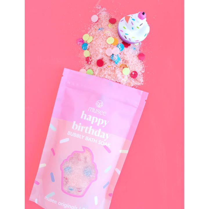 Musee Bubbly Bath Soak- Happy Birthday Bubble Bath Musee Bath   