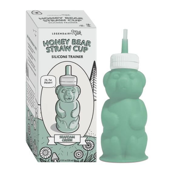 Legendairy Honey Bear Straw Cup Bottles & Sippies Legendairy Milk   