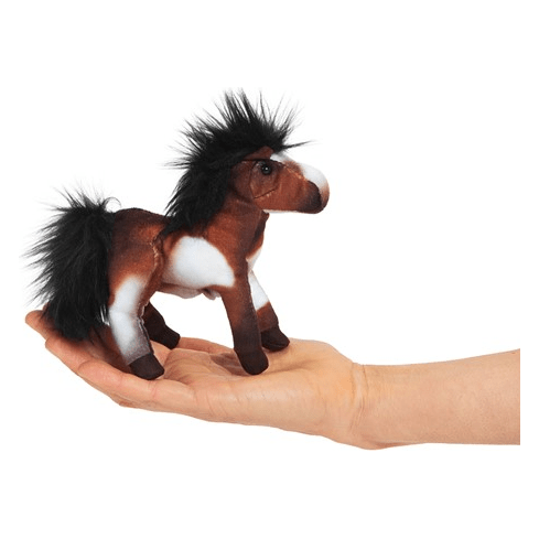Folkmanis Finger Puppet - Mini Horse Finger Puppet Folkmanis   