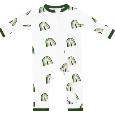 Kyte Baby Zippered Romper 3-6M Romper Kyte Baby 3-6M Hunter Rainbow 