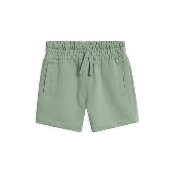 Colored Organics Organic Baby & Kids Chris French Terry Shorts - Jade Shorts Colored Organics