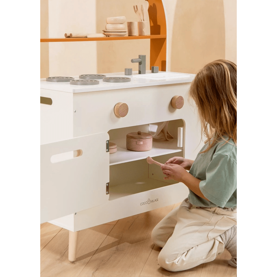 Coco Village Wooden Play Kitchen Toddler And Pretend Play Coco Village   