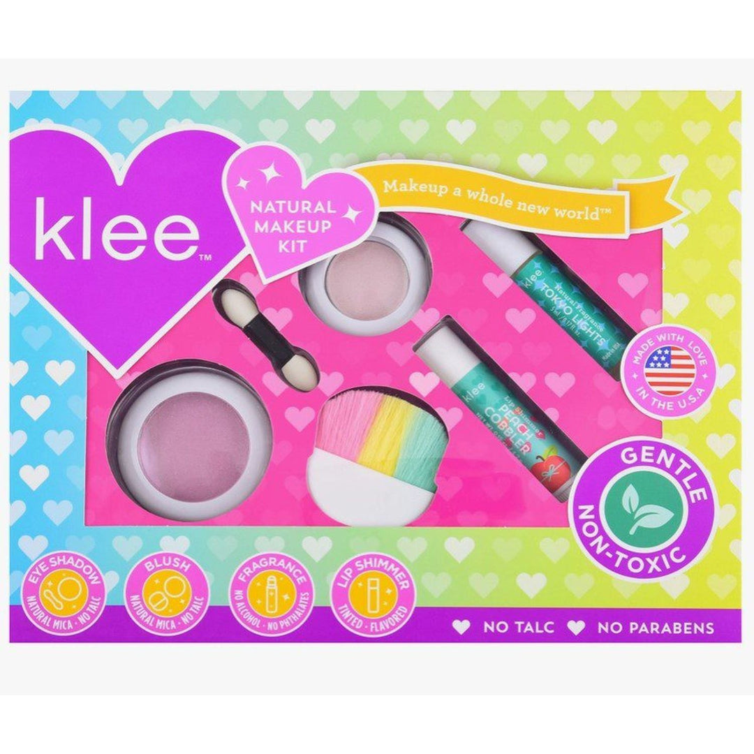 Klee Girls 4PC Natural Mineral Makeup Kit Natural Toiletries Klee Naturals   
