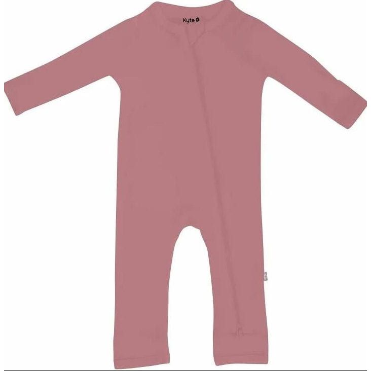 Kyte Baby Zippered Romper 12-18M Romper Kyte Baby 12-18M Dusty Rose