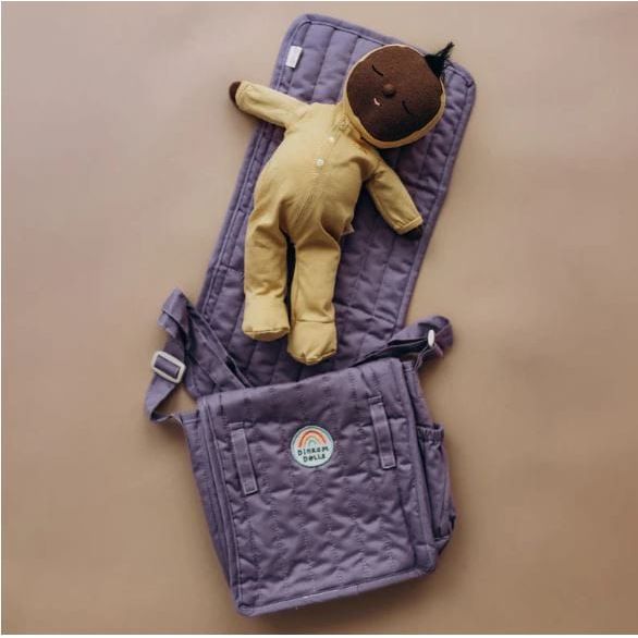 Olli Ella Carrie Convertible Changing Set- Lavender Diaper Bag Olliella   