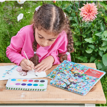 Baby Eeboo eeBoo Butterflies 12 Watercolors | The Natural Baby Company