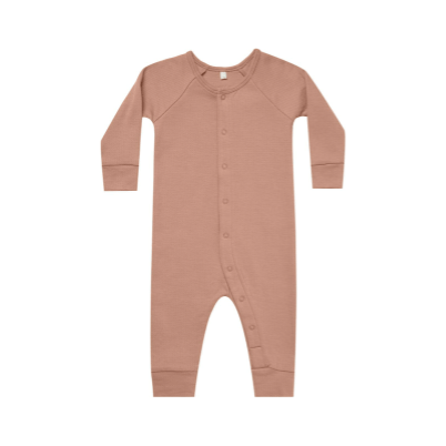 Quincy Mae Pointelle Long John - Rose Layette Quincy Mae   