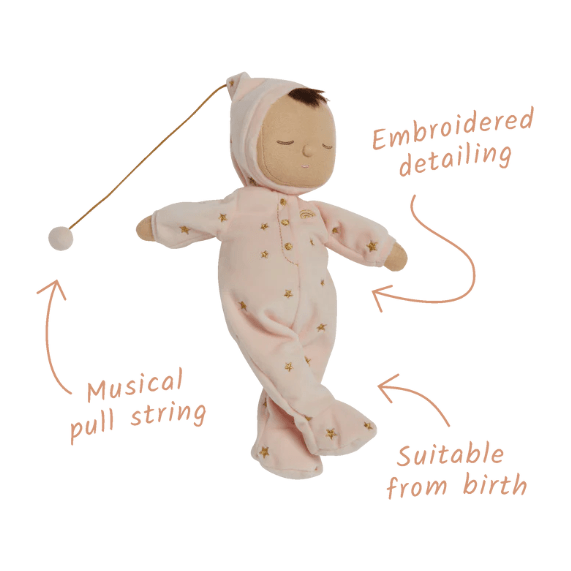 Olli Ella Lullaby Dozy Dinkums -Luna Ballet Pink Dolls Olliella   