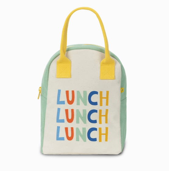 Fluf Zipper Lunch Bag - Triple Lunch  Fluf   